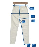 upper hights（アッパーハイツ）デニムパンツ 白 サイズ:23(XS位) レディース/2200615640051
