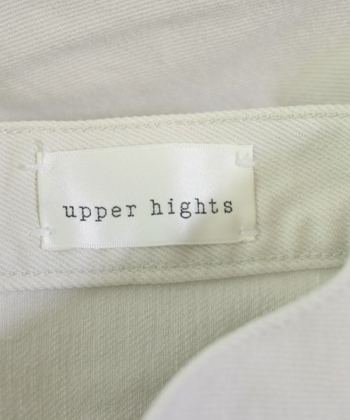upper hights（アッパーハイツ）デニムパンツ 白 サイズ:23(XS位) レディース/2200615640068
