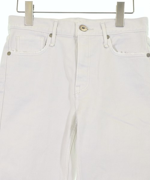 upper hights（アッパーハイツ）デニムパンツ 白 サイズ:23(XS位) レディース/2200615640068