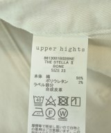 upper hights（アッパーハイツ）デニムパンツ 白 サイズ:23(XS位) レディース/2200615640068