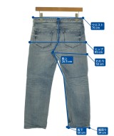 upper hights（アッパーハイツ）デニムパンツ 青 サイズ:23(XS位) レディース/2200627150067