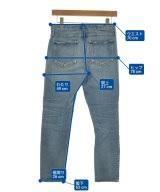 upper hights（アッパーハイツ）デニムパンツ 青 サイズ:23(XS位) レディース/2200627150074
