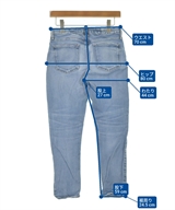 upper hights（アッパーハイツ）デニムパンツ 青 サイズ:23(XS位) レディース/2200627150098