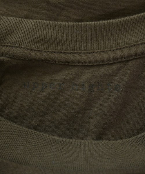 upper hights（アッパーハイツ）Tシャツ・カットソー 茶 サイズ:1(S位) レディース/2200611519597