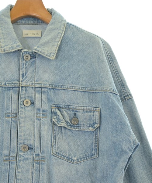 upper hights（アッパーハイツ）デニムジャケット 青 サイズ:1(S位) レディース/2200629474031