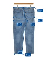 upper hights（アッパーハイツ）デニムパンツ 青 サイズ:26(M位) レディース/2200618523085