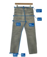 upper hights（アッパーハイツ）デニムパンツ グレー サイズ:23(XS位) レディース/2200611122025