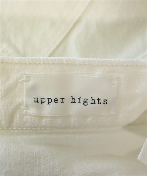 upper hights（アッパーハイツ）デニムパンツ 白 サイズ:23(XS位) レディース/2200612221123