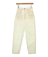 upper hights（アッパーハイツ）デニムパンツ 白 サイズ:23(XS位) レディース/2200612221123