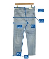 upper hights（アッパーハイツ）デニムパンツ 青 サイズ:26(M位) レディース/2200612626188