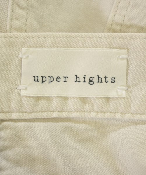 upper hights（アッパーハイツ）デニムパンツ 白 サイズ:25(S位) レディース/2200614842036