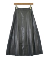 upper hights（アッパーハイツ）ロング・マキシ丈スカート 黒 サイズ:1(S位) レディース/2200611555397