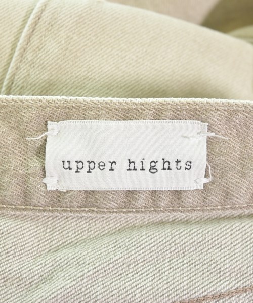 upper hights（アッパーハイツ）デニムパンツ ベージュ サイズ:25(S位) レディース/2200612144033