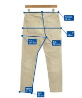 upper hights（アッパーハイツ）デニムパンツ ベージュ サイズ:25(S位) レディース/2200612144033