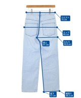 upper hights（アッパーハイツ）デニムパンツ 青 サイズ:22(XS位) レディース/2200615518060