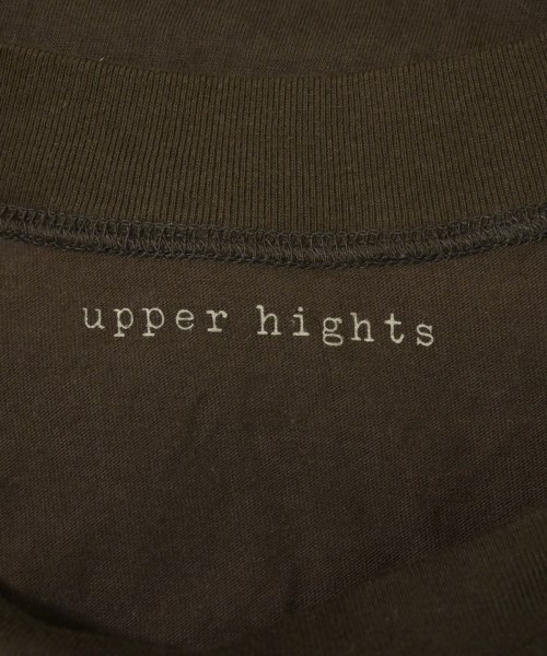 upper hights（アッパーハイツ）Tシャツ・カットソー 茶 サイズ:ONE レディース/2200613510011