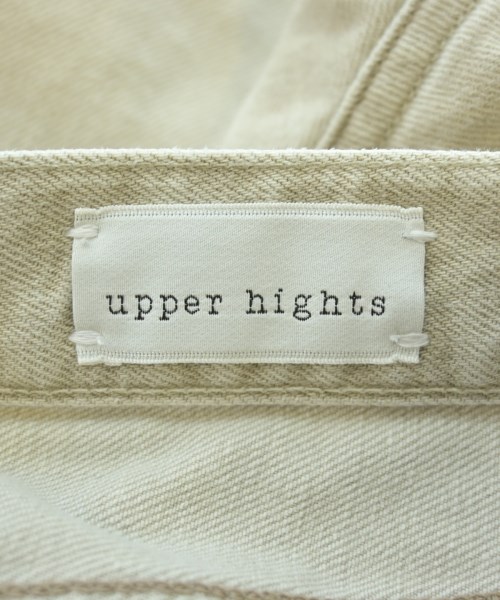upper hights（アッパーハイツ）デニムパンツ ベージュ サイズ:23(XS位) レディース/2200617410041