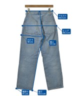 upper hights（アッパーハイツ）デニムパンツ 青 サイズ:24(S位) レディース/2200617719045