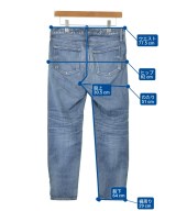 upper hights（アッパーハイツ）デニムパンツ 青 サイズ:25(S位) レディース/2200612841024