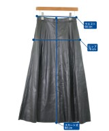 upper hights（アッパーハイツ）ロング・マキシ丈スカート 黒 サイズ:2(M位) レディース/2200615540023