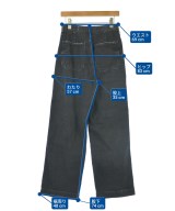 upper hights（アッパーハイツ）デニムパンツ 黒 サイズ:24(S位) レディース/2200618403059