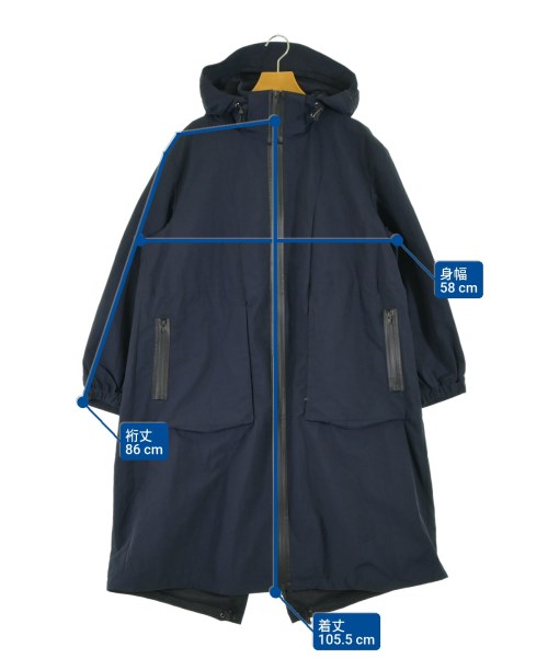 upper hights（アッパーハイツ）モッズコート 紺 サイズ:2(M位) レディース/2200610965043