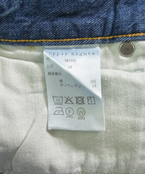 upper hights（アッパーハイツ）デニムパンツ 青 サイズ:24(S位) レディース/2200611536778