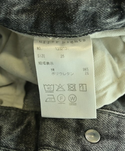 upper hights（アッパーハイツ）デニムパンツ グレー サイズ:25(S位) レディース/2200615975078