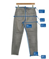 upper hights（アッパーハイツ）デニムパンツ グレー サイズ:25(S位) レディース/2200603805271
