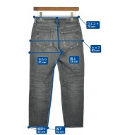 upper hights（アッパーハイツ）デニムパンツ グレー サイズ:22(XXS位) レディース/2200608350059