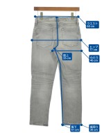 upper hights（アッパーハイツ）デニムパンツ グレー サイズ:22(XXS位) レディース/2200608239026