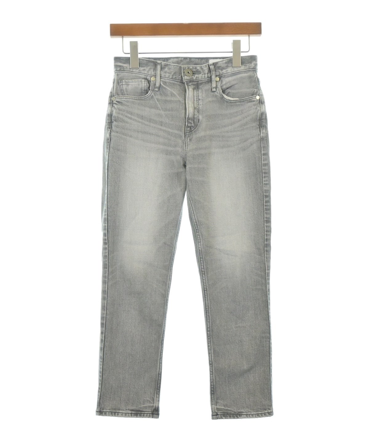 upper hights（アッパーハイツ）デニムパンツ グレー サイズ:22