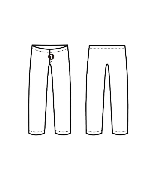 upper hights（アッパーハイツ）デニムパンツ 青 サイズ:25(S位) レディース/2200607552034