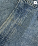 upper hights（アッパーハイツ）デニムパンツ 青 サイズ:25(S位) レディース/2200607552034