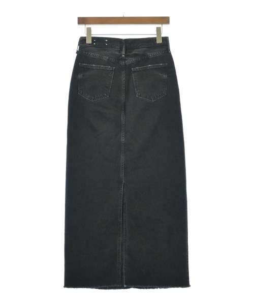 upper hights（アッパーハイツ）ロング・マキシ丈スカート 黒 サイズ:24(S位) レディース/2200671156046