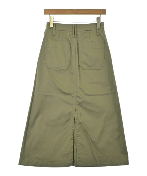 upper hights（アッパーハイツ）ロング・マキシ丈スカート カーキ サイズ:25(S位) レディース/2200672927065