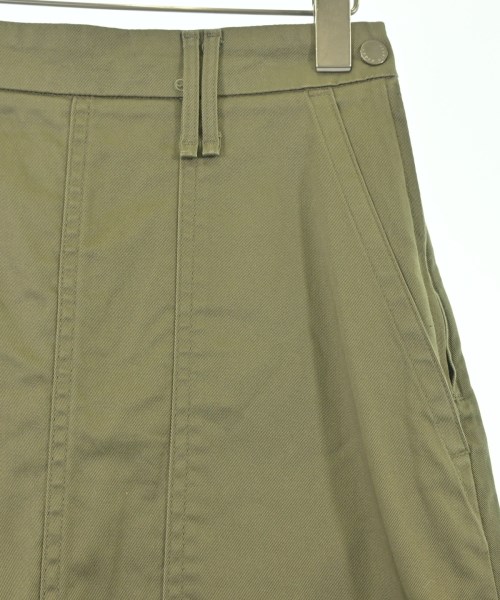 upper hights（アッパーハイツ）ロング・マキシ丈スカート カーキ サイズ:25(S位) レディース/2200672927065