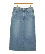 upper hights（アッパーハイツ）ロング・マキシ丈スカート 青 サイズ:26(M位) レディース/2200675434010