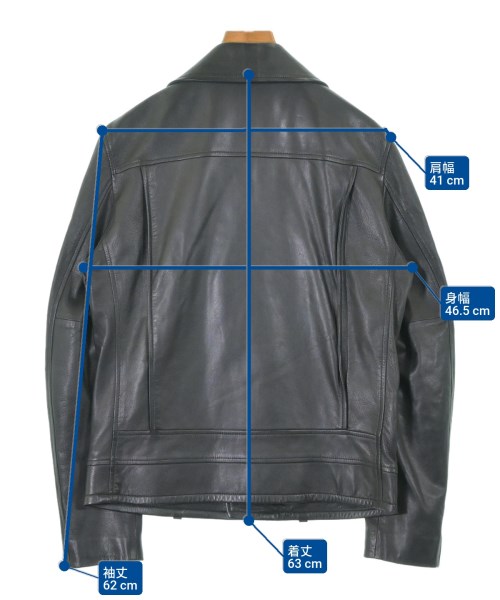 upper hights（アッパーハイツ）ライダース 黒 サイズ:1(S位) レディース/2200674721340