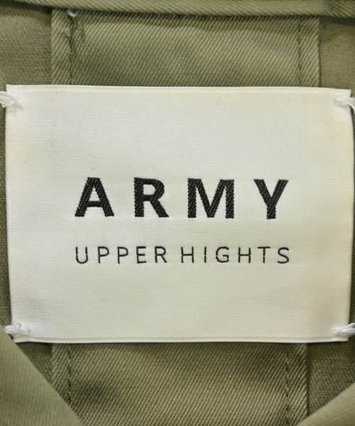 upper hights（アッパーハイツ）ミリタリーブルゾン カーキ サイズ:1(S位) レディース/2200677621012