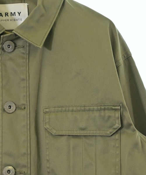 upper hights（アッパーハイツ）ミリタリーブルゾン カーキ サイズ:1(S位) レディース/2200677621012