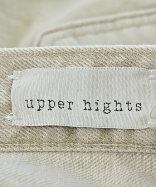 upper hights（アッパーハイツ）デニムパンツ ベージュ サイズ:23(XS位) レディース/2200678615058