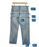 upper hights（アッパーハイツ）デニムパンツ 青 サイズ:26(M位) レディース/2200678878040