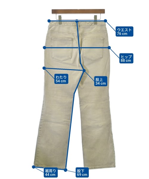 upper hights（アッパーハイツ）デニムパンツ グレー サイズ:26(M位) レディース/2200676874075