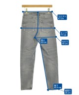 upper hights（アッパーハイツ）デニムパンツ グレー サイズ:23(XS位) レディース/2200676575163