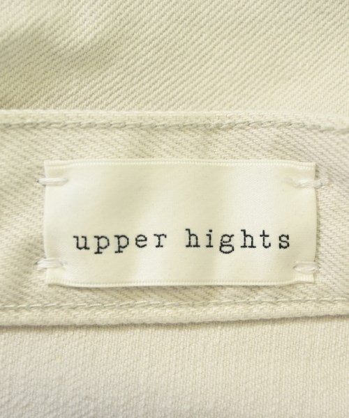 upper hights（アッパーハイツ）デニムパンツ 白 サイズ:24(S位) レディース/2200689410048