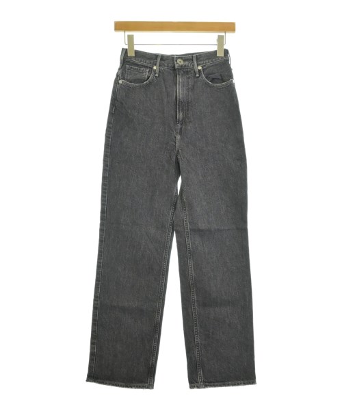 upper hights(アッパーハイツ)デニムパンツ 黒 サイズ:22(XS位)/2200694510016