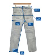 upper hights（アッパーハイツ）デニムパンツ グレー サイズ:23(XS位) レディース/2200690977059