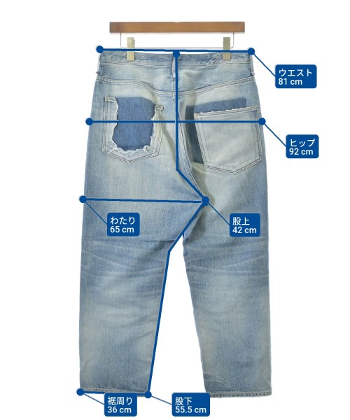 upper hights（アッパーハイツ）デニムパンツ 紺 サイズ:25(S位) レディース/2200694820115