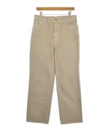 upper hights（アッパーハイツ）デニムパンツ ベージュ サイズ:26(M位) レディース/2200673276018